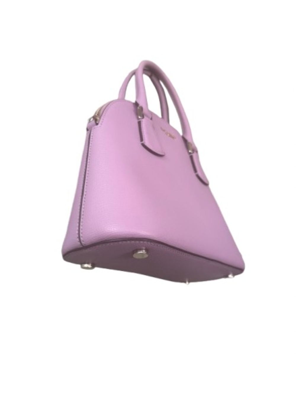 💜kate spade Sylvia Dome Satchel & Boxed Kenzie Wallet Orchid Purple Set💜 - Picture 6 of 11